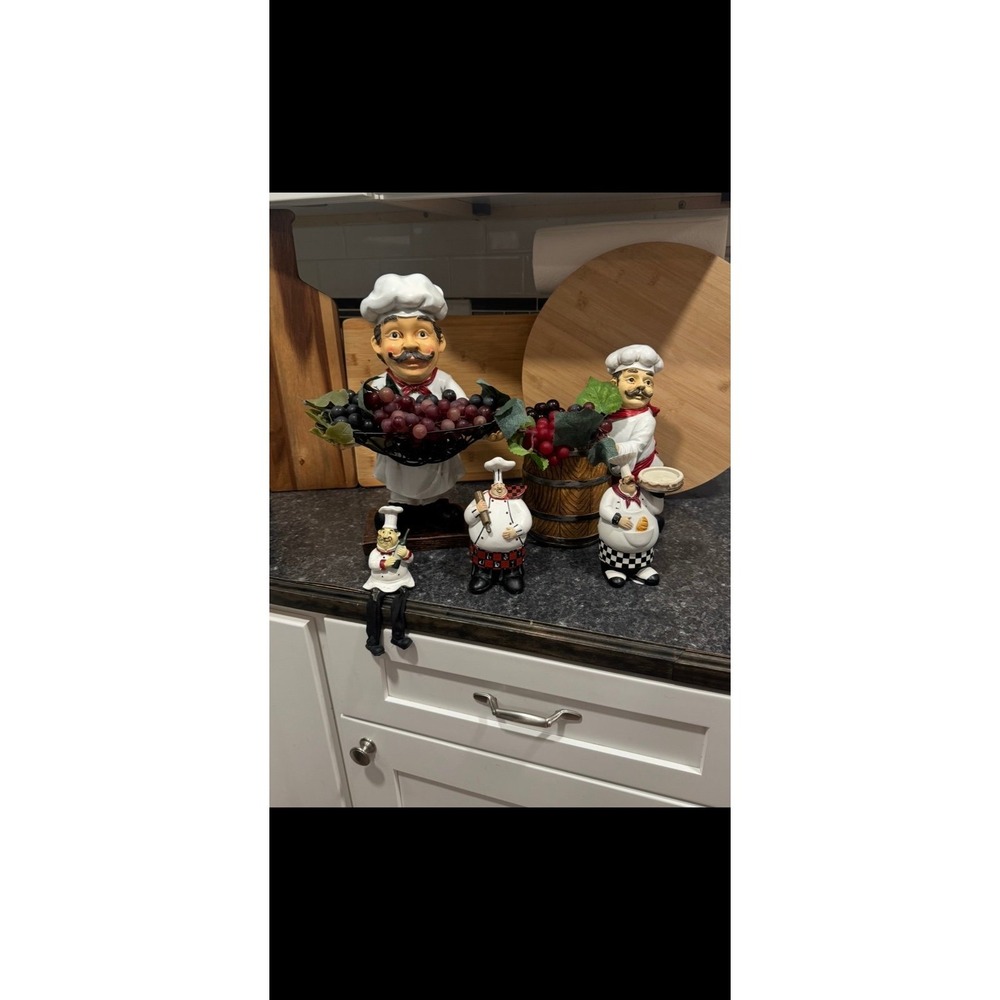 Ebros Bistro Chef Figurine Collection